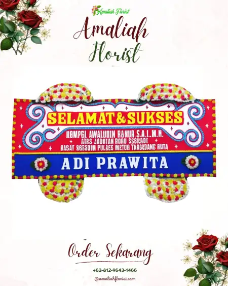 Papan Bunga Ucapan Selamat Madaraya